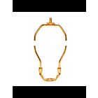 Satco 90-554 Polished Brass Heavy Duty Harp