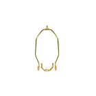 Satco 90-557 Polished Brass Heavy Duty Harp