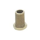 Satco 90-638 Brass Plated Steel Hexagon Head Nipple