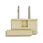 Satco 90-716 Ivory Slide Plug