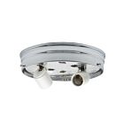 Satco 90-757 Two Light Ceiling Pan