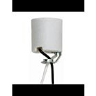 Satco 90-759 White Keyless Porcelain Socket