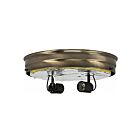 Satco 90-767 Two Light Ceiling Pan