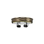 Satco 90-767 Two Light Ceiling Pan