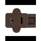 Satco 90-793 Brown Female Slide Plug