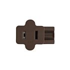 Satco 90-793 Brown Female Slide Plug