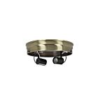 Satco 90-877 Two Light Ceiling Pan
