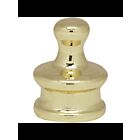 Satco 90-959 Polished Brass Small Pyramid Knob