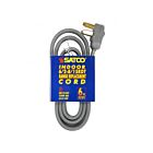 Satco 93-5037 3 Wire Gray Flat Cord