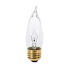 Satco A3664 25W CA10 Decorative Incandescent Bulb