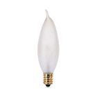 Satco A3677 15W CA8 Incandescent Bulb 2700K
