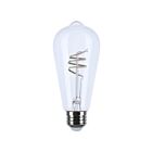 Satco S10520 6W Clear ST19 LED Filament Bulb