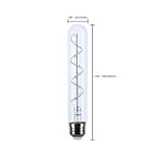 Satco S10522 6W Clear T9 LED Filament Bulb (Pack of 2)