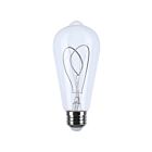 Satco S10525 6W Clear ST19 LED Filament Bulb