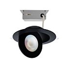 Satco S11296R1 15W 6" White LED Gimbal Recessed Light CCT Selectable