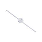 Satco S11299 White 25' LED Eave String Light Extension CCT Selectable