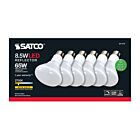 Satco S11470 8.5W BR30 LED Bulb (Pack of 6)