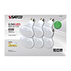 Satco S11471 8.5W BR30 LED Bulb (Pack of 6)