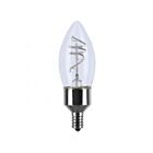 Satco S11525 4W B11 Clear LED Bulb 2700K