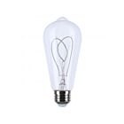 Satco S11527 6W ST19 Clear LED Bulb 2700K