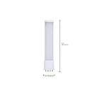 Satco S11556 5.5W Frost PL LED Bulb