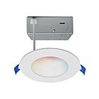Satco S11636 Starfish 8W 4" White LED Recessed Light CCT Selectable