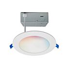 Satco S11637 Starfish 11W 6" White LED Recessed Light CCT Selectable