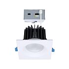 Satco S11673 3" White LED Recessed Light Wattage and CCT Selectable