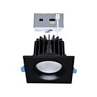 Satco S11674 3" Black LED Recessed Light Wattage and CCT Selectable