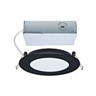Satco S11685 8W 4" Black LED Recessed Light CCT Selectable