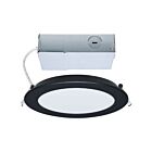 Satco S11686 11W 6" Black LED Recessed Light CCT Selectable