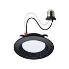 Satco S11832R1 6.7W Black LED Retrofit Downlight CCT Selectable