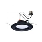 Satco S11835R1 9W Black LED Retrofit Downlight CCT Selectable