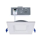 Satco S11871R1 9W 4" Matte White LED Recessed Light CCT Selectable