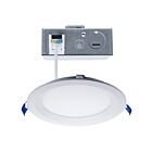Satco S11872R1 13W 6" Matte White LED Recessed Light CCT Selectable