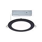 Satco S11875R1 12W 6" Black LED Recessed Light CCT Selectable