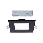 Satco S11876R1 10W 4" Black LED Recessed Light CCT Selectable