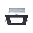 Satco S11877R1 12W 6" Black LED Recessed Light CCT Selectable