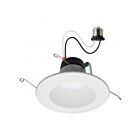Satco S11883 White LED Retrofit Downlight Wattage and CCT Selectable