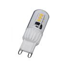 Satco S12128 3.5W T4 Clear LED Bulb 3000K