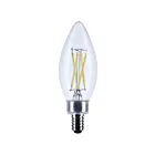 Satco S12492 4W Clear B11 LED Bulb