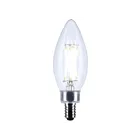 Satco S12493 4W Clear B11 LED Bulb
