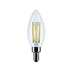 Satco S12496 8W Clear B11 LED Bulb
