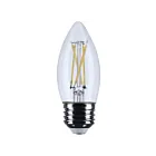 Satco S12500 4W Clear B11 LED Bulb