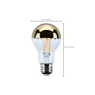 Satco S12540 12W Gold A19 LED Bulb