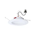 Satco S12604 9.5W White LED Recessed Light