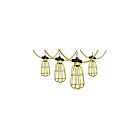 Satco S13093 Yellow and Black LED String Cage