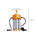 Satco S13172 150W Orange LED Work Light