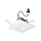 Satco S18803 Wattage Selectable White LED Square Retrofit Downlight