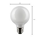 Satco S21244 4.5W G25 LED Bulb 2700K (Pack of 2)
